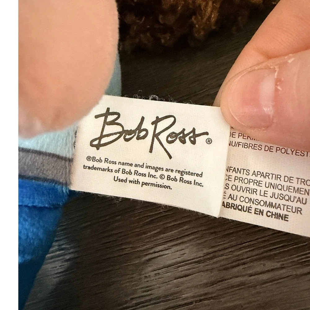 Bob Ross Plush Stuffed Artist Figure The Joy of Painting‎ Happy Little Trees